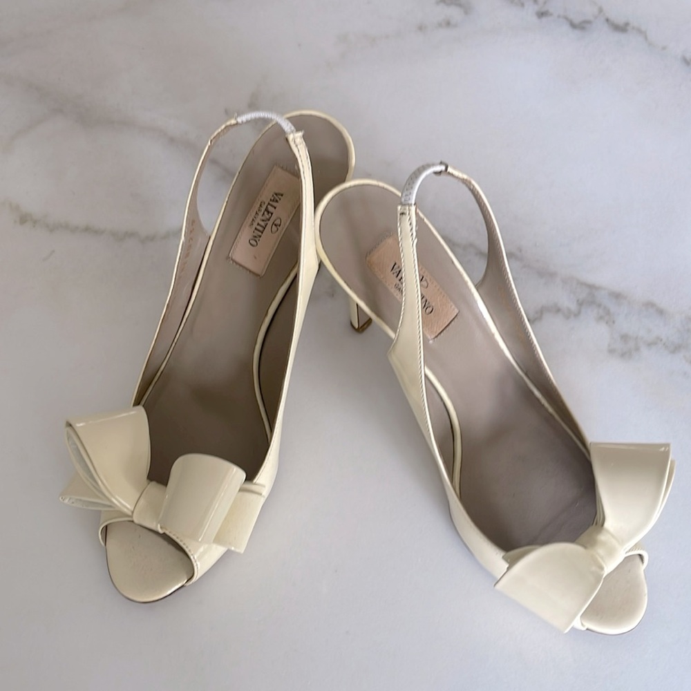 Valentino Garavani | Front Bow Open Toes high Heels
